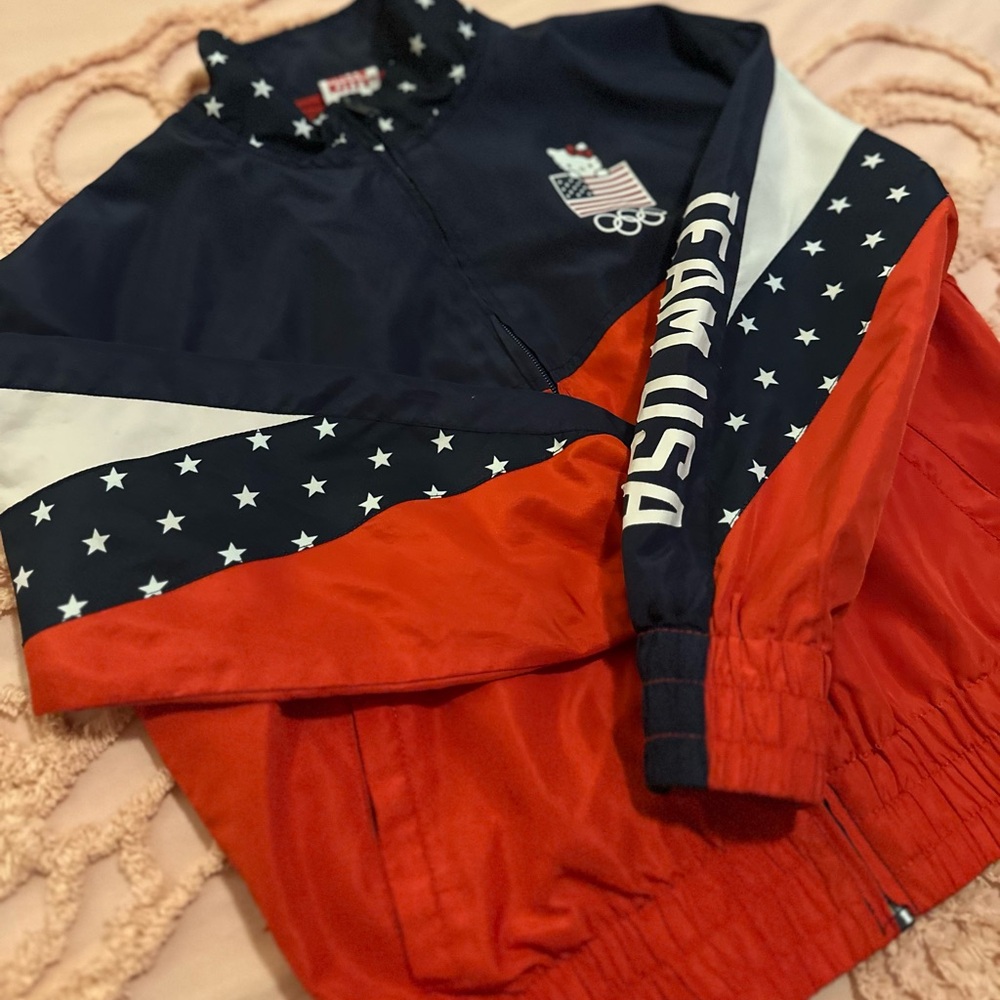 Hello Kitty x Team USA Olympic Track Jacket 2020 Size 7/8